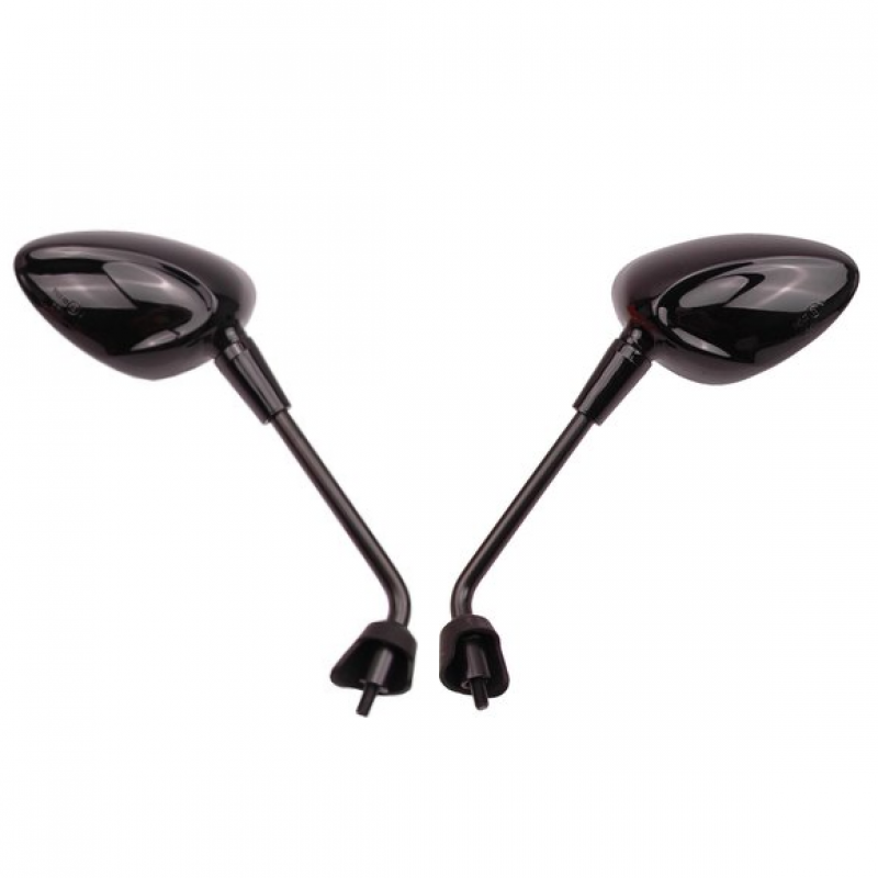 lange spiegels voor vespa sprint glans zwart