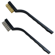 Koper- en RVS staalborstel