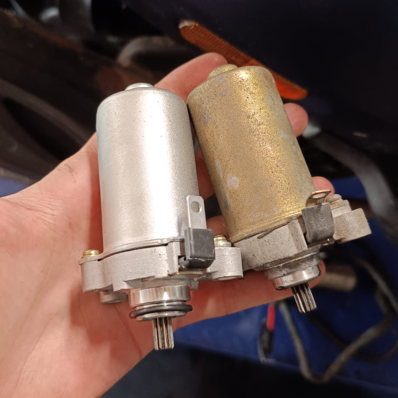 Startmotor Vespa en Piaggio 4-takt