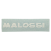 Sticker 'Malossi' woord wit