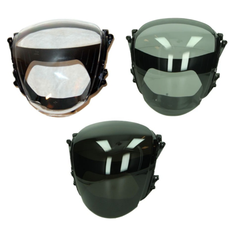 Koplampglas Piaggio Zip helder / smoke / donker smoke