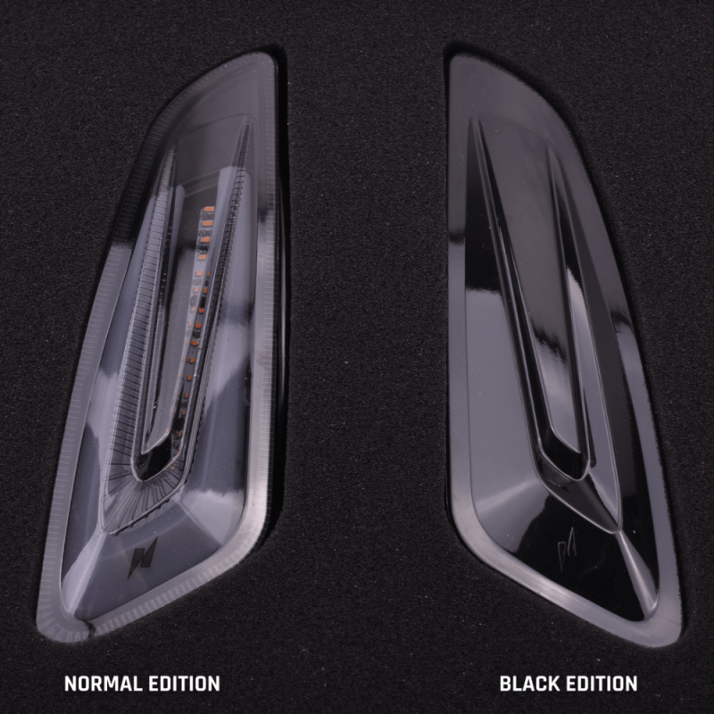 thndr strike led knipperlichten black edition voor vespa sprint