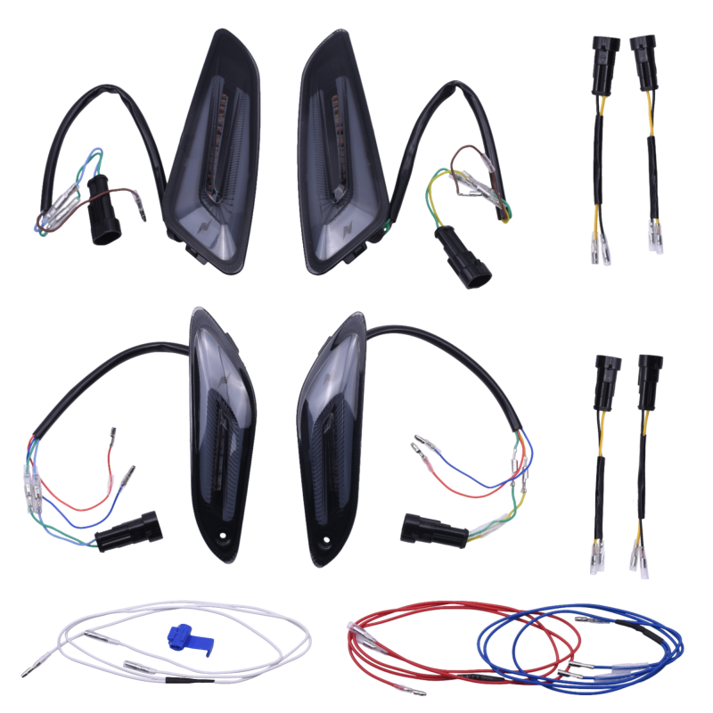 thndr strike led knipperlichten voor en achter voor vespa sprint