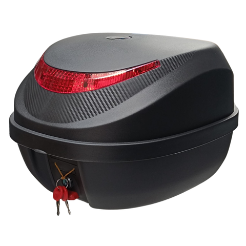 Top case storage box 32L with backrest