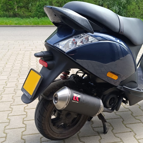 Turbo kit exhaust for Piaggio Zip