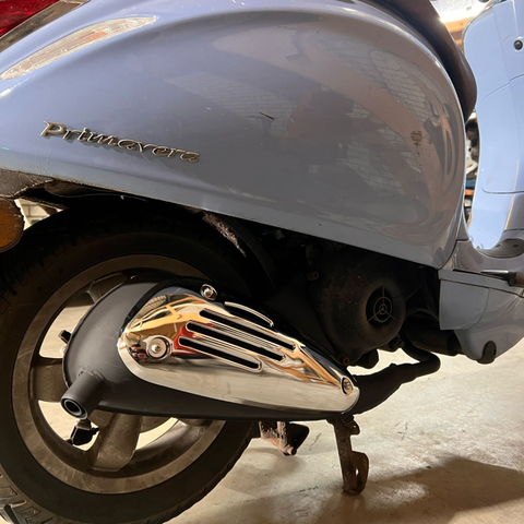 Auspuff Vespa LX50, Sprint und Primavera 4T 2V Originalmodell