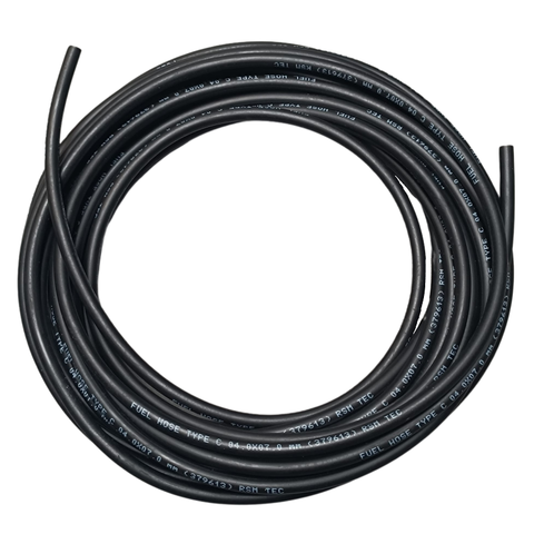 Vacuum hose rubber A-quality 4x7 mm