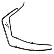 Valbeugel Piaggio Zip glans zwart