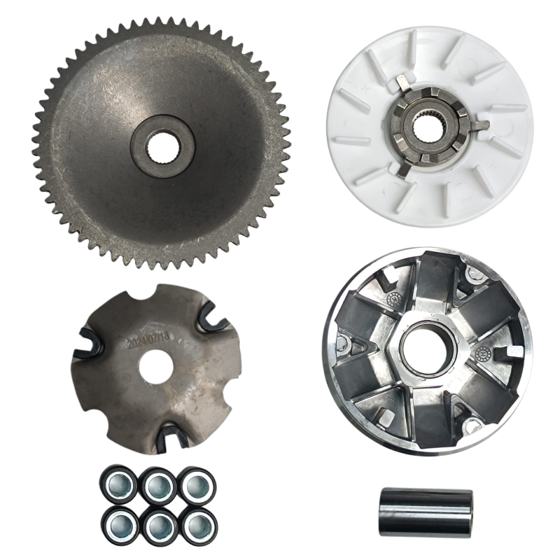 Vario + starterkrans + koelvin compleet China / GY6