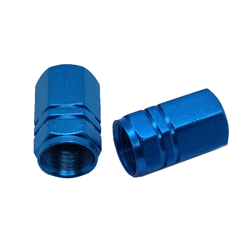 lichtblauwe ventieldopjes