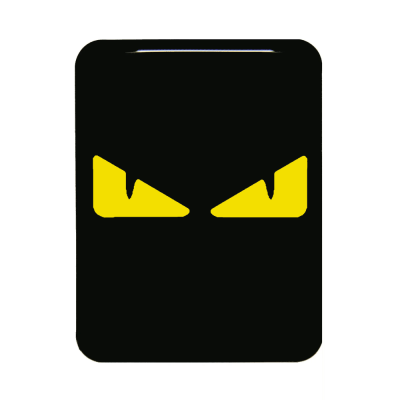 boze ogen geel voor vespa