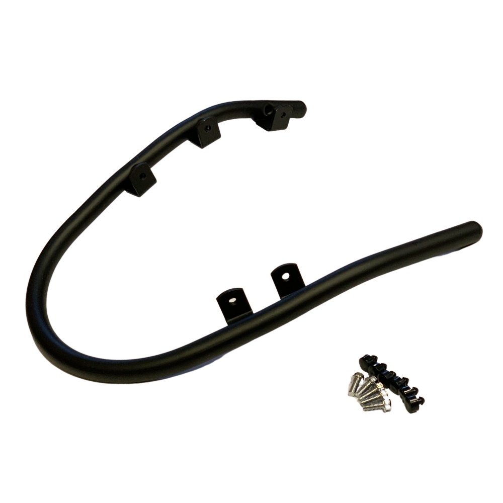 voorspatbordbeugel van vespa sprint en primavera mat zwart