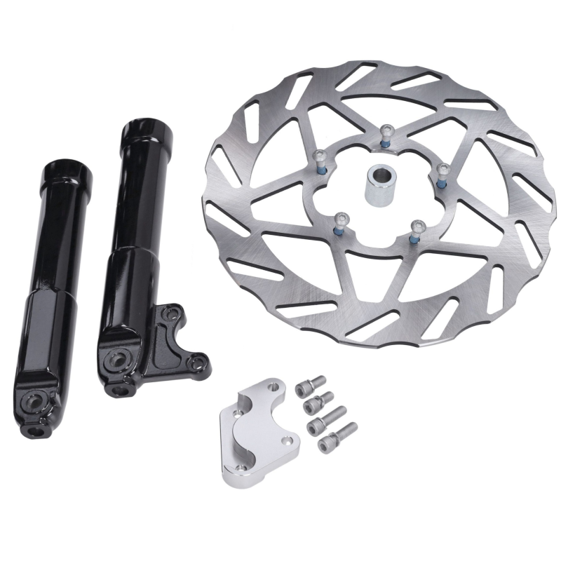 Complete rim set + brake disc for Piaggio Zip Fast Arrow Pro