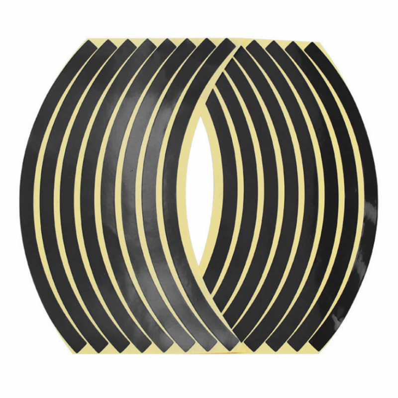 wielstickers voor piaggio zip zwart