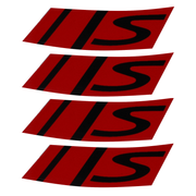 Wheel sticker 'S' Piaggio/Vespa sport original