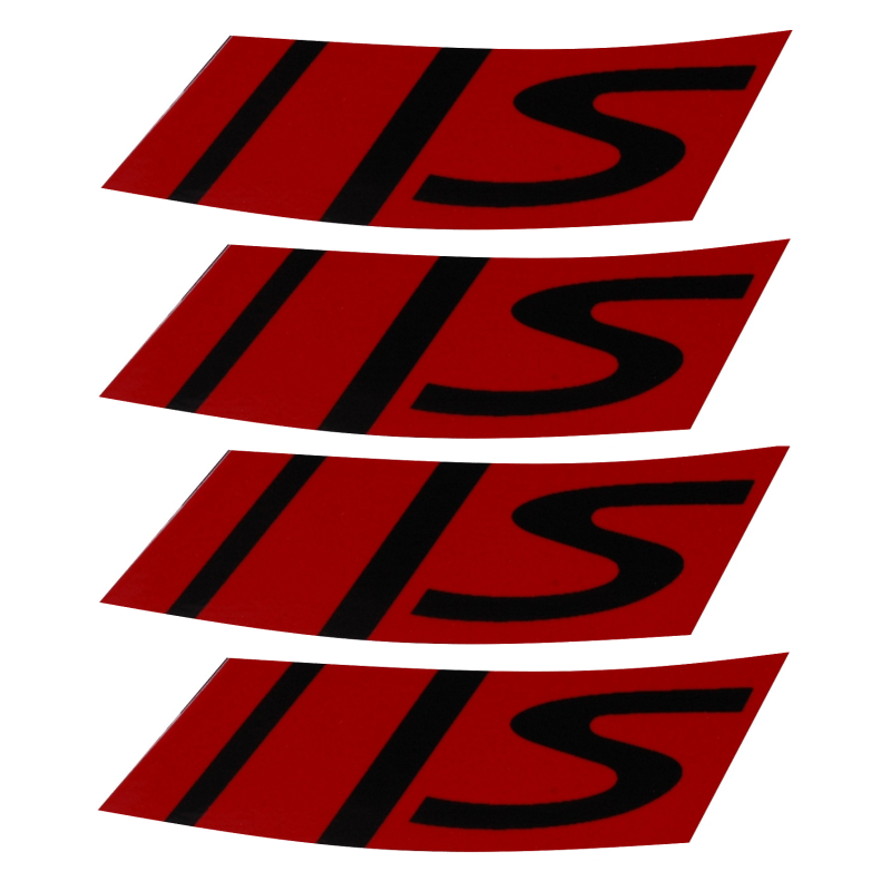 Wielsticker 'S' Piaggio/Vespa sport origineel