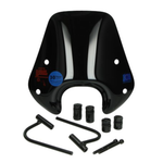 Piaggio Zip low windshield gloss black (Made in EU)