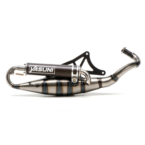 Yasuni-R exhaust black for Piaggio 2-stroke