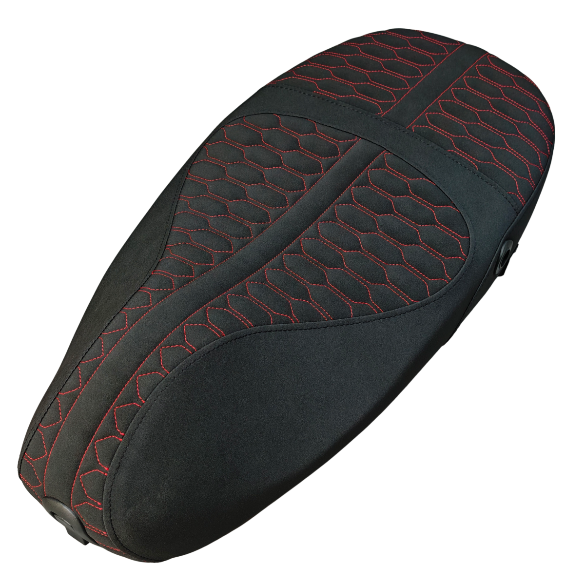 Vespa Sprint/Primavera alcantara Lamborghini Urus saddle complete red/blue