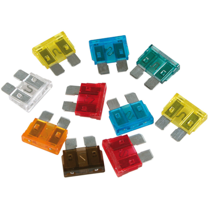 Zekering insteek 5 t/m 30A (10 stuks)