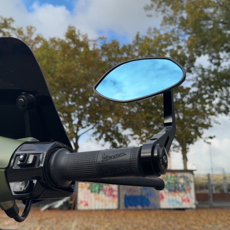 Zelioni look bar-end spiegels Vespa Sprint/Primavera & Piaggio Zip