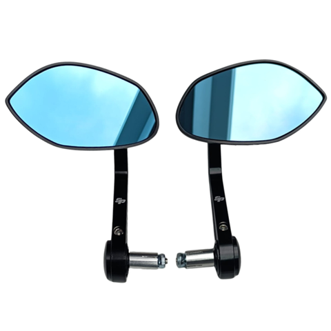 Lenkerendenspiegel im Zelioni-Look Vespa Sprint/Primavera &amp; Piaggio Zip